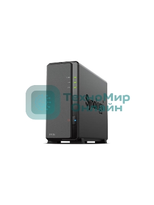 СХД SYNOLOGY настольное исполнение 1BAY NO HDD DS124