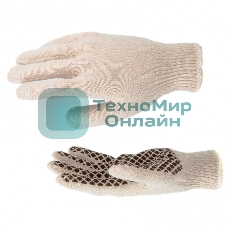 Перчатки трикотажные Сибртех рисунок ПВХ гель 