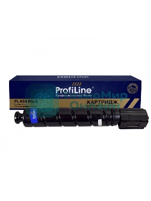 Картридж ProfiLine PL-034 для принтеров Canon ImageRunner C1225 черный 12000 копий