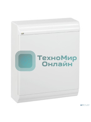 Бокс ЩРН-П-24 модуля навесн.пластик IP41 PRIME белая дверь IEK_MKP82-N-24-WD-41-10