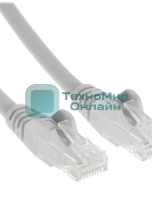 Патч-корд LANMASTER LSZH FTP cat.6, 1.5 м, серый
