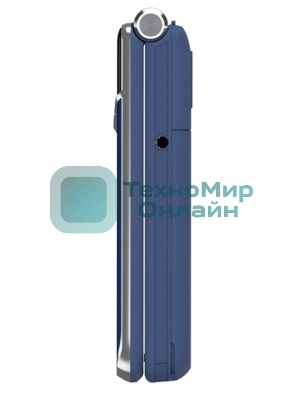 Мобильный телефон Maxvi E11 синий/серебристый