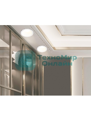 Встраиваемый точечный светильник Ambrella light TN102805 WH белый GU5.3 D81*50