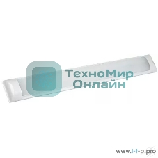 Светильник IEK LDBO0-5007-18-6500-K03 LED ДБО 5007 18Вт 6500К IP20 600мм алюминий аналог люм.свет. 2х18, 600х70х27 мм, алюм. корпус