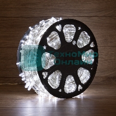 Гирлянда Neon-night LED Клип-лайт 12 V, прозрачный ПВХ, 150 мм, цвет диодов белый