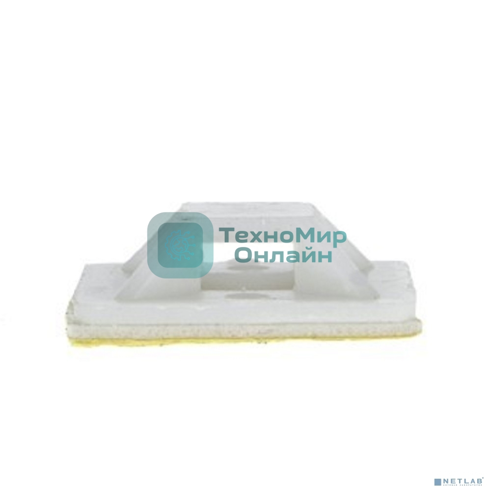 Площадка EKF plc-25x25 самоклеящаяся (25х25мм.) белая (100шт.) EKF PROxima