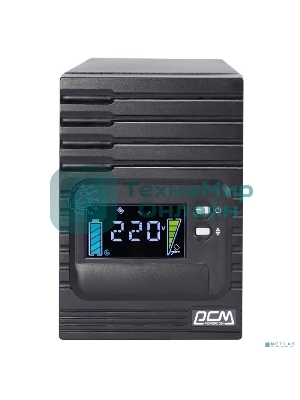 Источник бесперебойного питания Powercom Smart King Pro+ SPT-1000-II LCD 800Вт 1000ВА черный