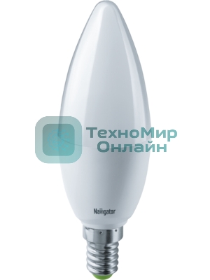 Лампа светодиодная Navigator NLL-C37-8.5-230-2.7К-E14-FR