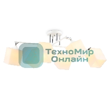 Светильник Ambrella light TR303088/6 WH/CH/FR белый/хром/белый матовый E27/6 max 40W 840*620*260