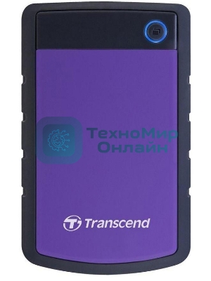 Внешний HDD Transcend USB 3.0 1Tb TS1TSJ25H3P StoreJet 25H3P (5400 об/мин) 2.5