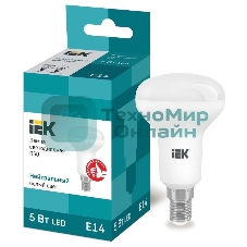 Лампа cветодиодная IEK LLE-R50-5-230-40-E14 ECO R50 рефлектор 5Вт 230В 4000К E14