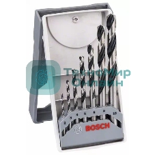 Набор сверл BOSCH 2.608.577.347 HSS PointTeQ 7шт Mini X-Line
