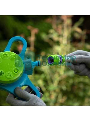 Соединитель пластмассовый быстросъемный для шланга Palisad 1/2