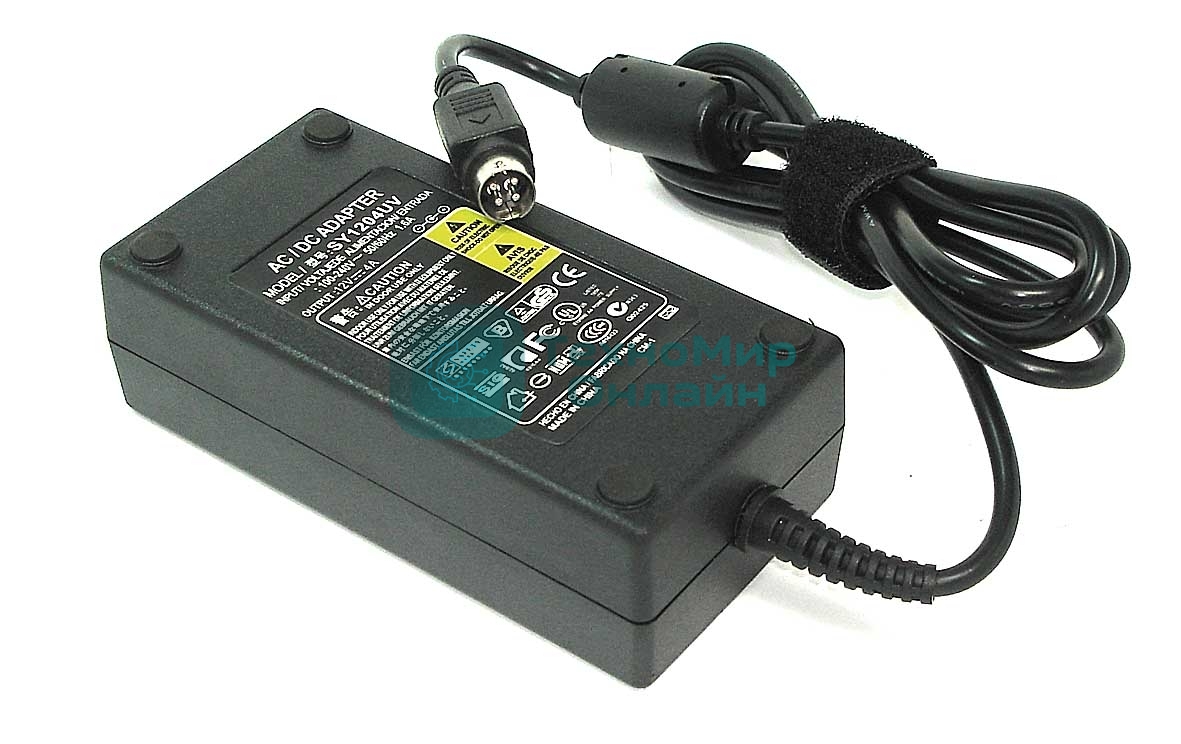 Блок питания для монитора и телевизора LCD 12V 4A (4Pin) OEM