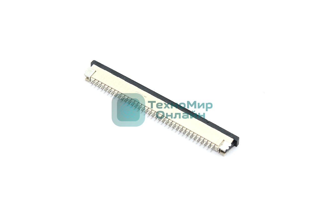 Разъем FPC Half Coverage Top Contact 1.0K-BS-36PWB 36 pin высота 2мм шаг 1мм