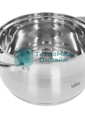 Кастрюля Lara СИМФОНИЯ LR02-462 3.9 л, 20x12,5 см,