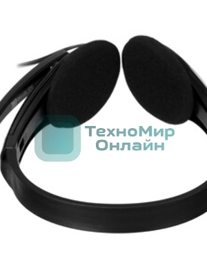 Гарнитура Oklick HS-M150 чёрный, проводная, 3.5 мм