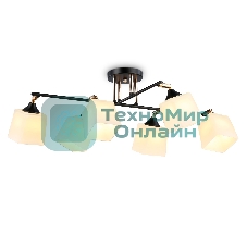 Светильник Ambrella light TR303089/6 BK/FGD/FR черный/золото/белый матовый E27/6 max 40W 800*580*250