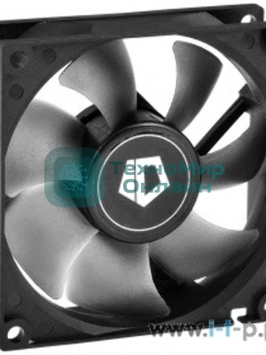 Вентилятор для корпуса ID-Cooling NO-8025-SD черный, 80 мм, 2000 об/мин, 21 дБ, 3 pin