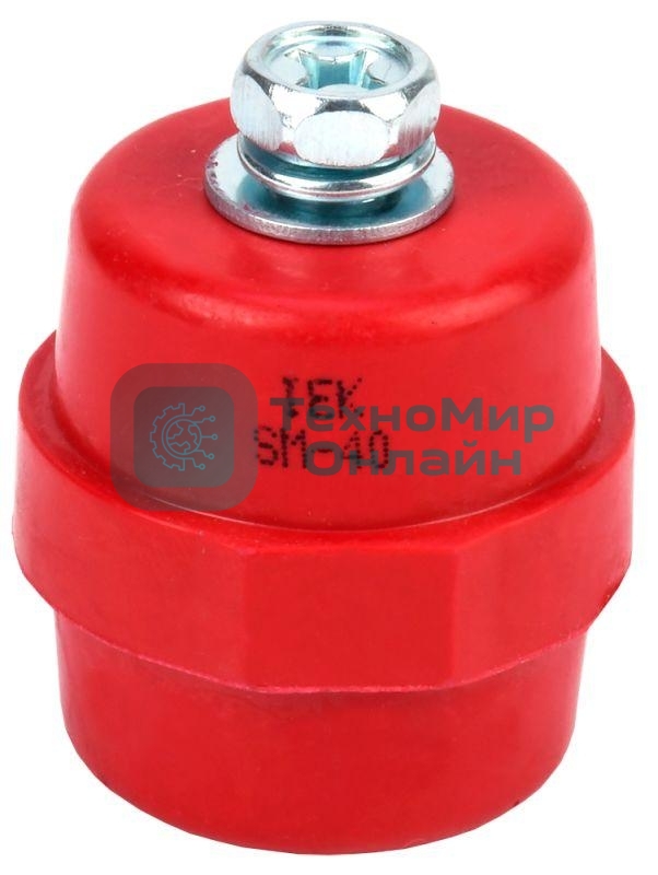 Изолятор SM40 (М8) силовой с болтом IEK YIS11-40-12-B