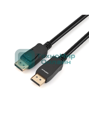 Кабель а/в GoPower Длина 1.8 м Разъемы DisplayPort (m)-DisplayPort (m) черный 00-00028932