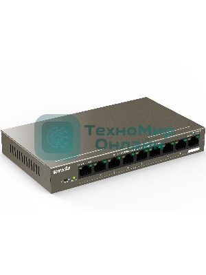 Коммутатор 9PORT 10/100M POE TEF1109P-8-63W Tenda