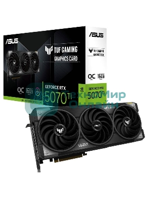 Видеокарта ASUS TUF-RTX 5070TI-O16G-GAMING RTX 5070TI,HDMIx2,DPx3,16G,D7