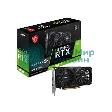 Видеокарта MSI NVIDIA GeForce RTX 3050 VENTUS 2X E 6G PCI-E 4.0 96bit GDDR6 1470/14000 HDMIx2 DPx1 HDCP Ret