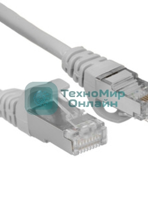 Патч-корд FTP Cablexpert cat.6, 7.5м, литой, многожильный, серый