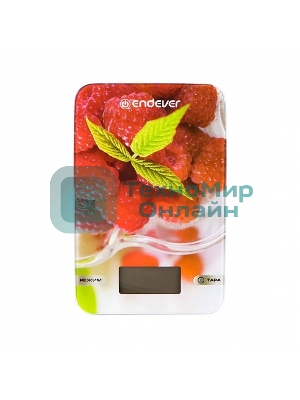Весы кухонные Endever Chief-506 Цена деления - 1 г, Ситема мер в килограммах, граммах, ЖК дисплей.