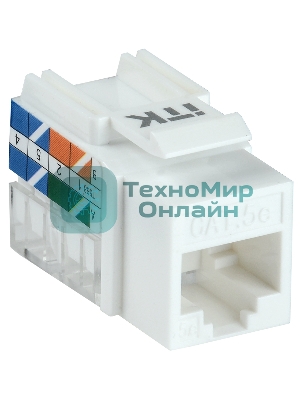 Модуль Keystone Jack кат. 5E UTP 110 IDC 90 град. CS1-1C5EU-11 ITK