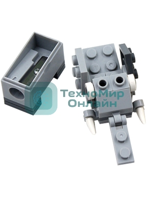 Точилка для карандашей ручная Silwerhof Savanna Солнечная коллекция, 1 отверстие, пластик, ассорти, коробка