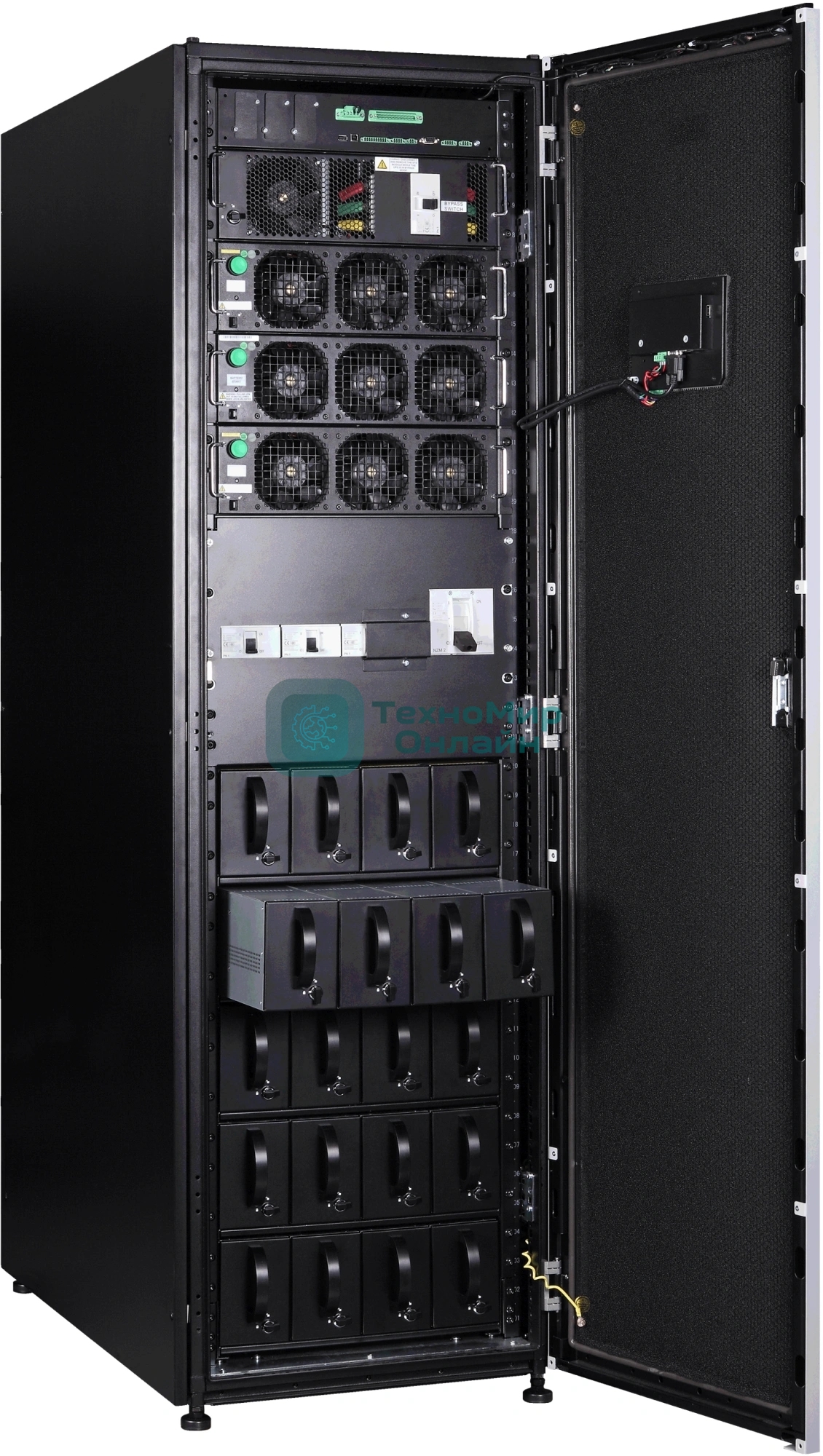 Шкаф системный Ippon Innova Modular Cabinet 75K 1549473 напольный 2020 мм 600 мм 1100 мм