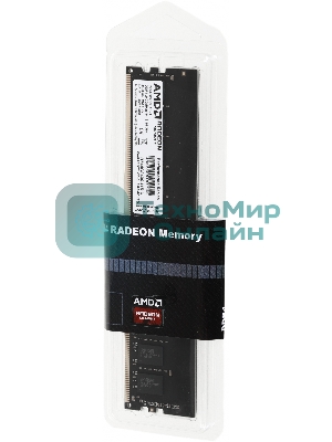 Оперативная память AMD Radeon R7, DDR4, 4GB (1x4 GB), 2400 MHz, CL16, DIMM