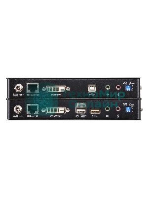 USB, DVI, КВМ-удлинитель HDBaseT 2.0 (1920 x 1200 100 м) DVI HDBase T2.0 KVM Extender