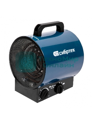 Тепловая пушка Сибртех ТВ-2М (тепловентилятор), 230 В, 2 реж. вентилятор, 2000 Вт