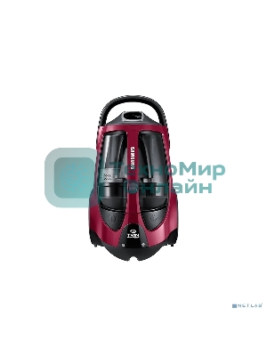 Пылесос Samsung VCC885HH3P красный, 430/2200 Вт, уборка сухая, пылесборник контейнер 2 л