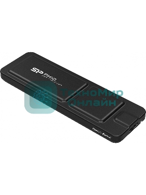 Внешний SSD 4Tb Silicon Power PX10, External, USB TypeC 3.2, черный, read/write 1050/1050 Mb/s
