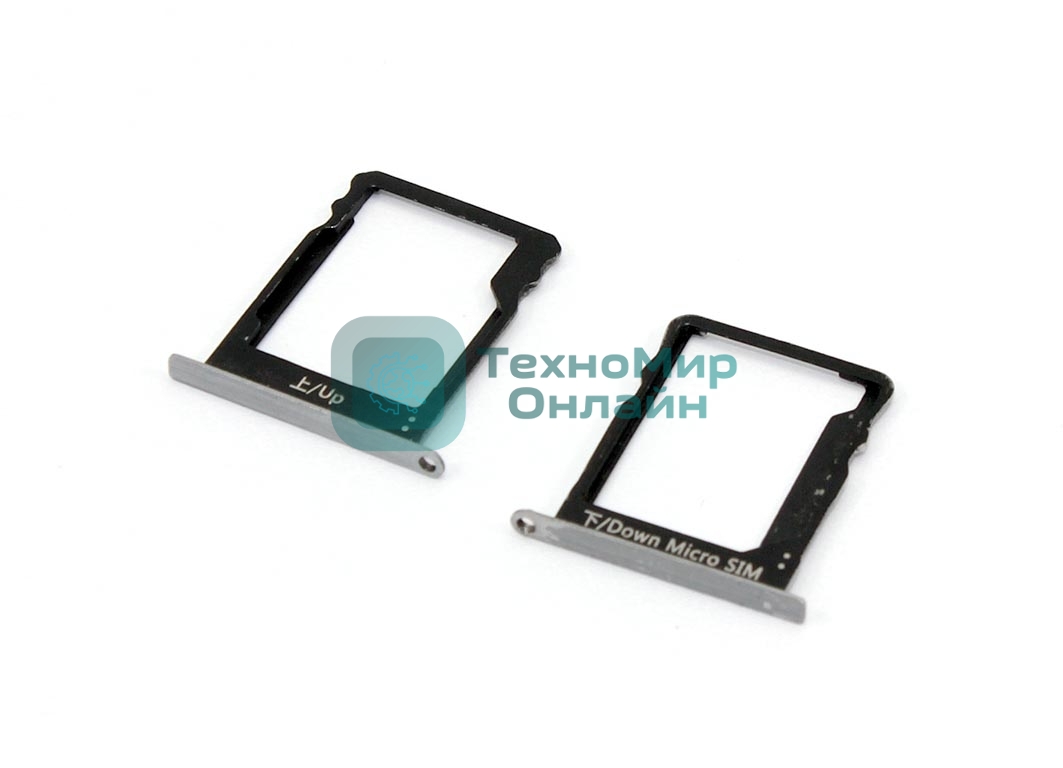 Лоток для SIM-карты Huawei P8 Lite серебристый