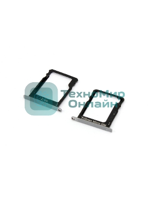Лоток для SIM-карты Huawei P8 Lite серебристый