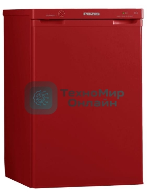 Холодильник Pozis RS-411 рубиновый однокамерный 84/14 л морозилка сверху, капельная система