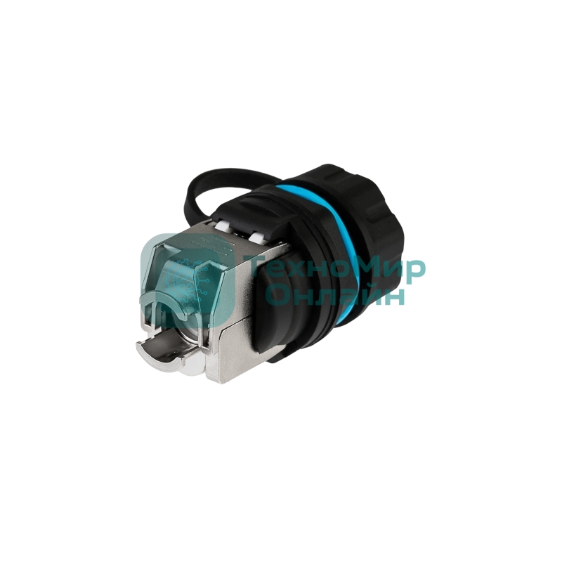 Индустриальный соединительный модуль Rexant, RJ-45(8P8C), FTP, CAT6, IP68