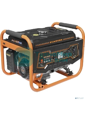 Электрогенератор бензиновый Carver PPG-3600, 2.8 кВт, 67 дБ, 40 кг