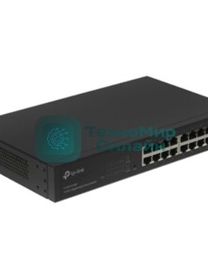 Коммутатор сетевой TP-Link SMB TL-SG1016DE 16-Port Gigabit Easy Smart Switch, 16 10/100/1000Mbps RJ45 ports, MTU/Port/Tag-based VLAN, QoS, IGMP Snooping