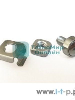 Комплект монтажный № 2 (винт, шайба, гайка с защелкой), упаковка 25 шт.