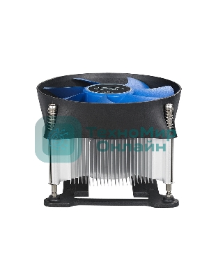 Кулер для процессора DEEPCOOL THETA 31 PWM черный/синий, 92 мм, алюминий/медь, 2400 об/мин, 32.5 дБ, 4 pin, 95 Вт, 60 мм