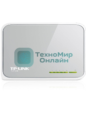 Коммутатор TP-Link SOHO TL-SF1005D Коммутатор 5-port 10/100M mini Desktop Switch, 5 10/100M RJ45 ports, Plastic case