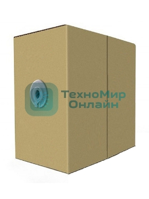 Кабель сетевой Buro BU-CCA-045 UTP 4 пары cat5E solid 0.45мм CCA 305м серый