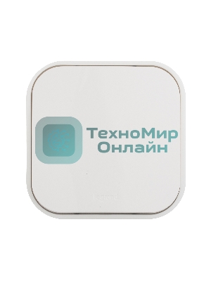 Выключатель Quteo 10A 1-клав., белый