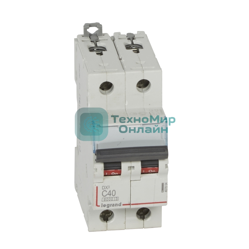 Авт.выкл.DX3 2П С40A 6000/10kA